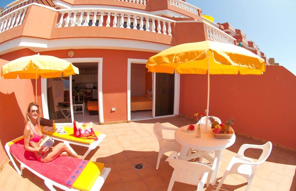 Colonial Parque Apartman Puerto de Santiago  Kültér fotó